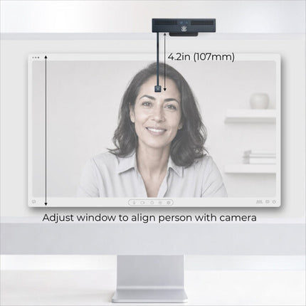iContact Camera ProHello 4K IR Webcam 4K UHD 30 fps USB-C Plug Play