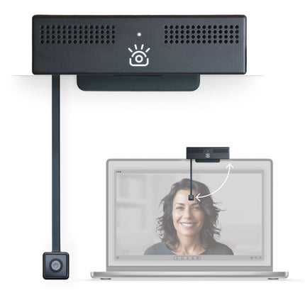 iContact Camera ProMini 4K Webcam 4K UHD 30 fps USB-C con micrófonos dobles