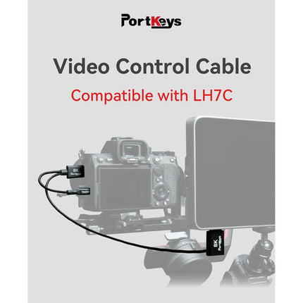 PORTKEYS Cable HDMI para Monitor LH7C 39.4 pulgadas Control de Video