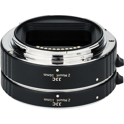 JJC Tubos de Extensión Automáticos para Cámaras Nikon Z 11mm 16mm