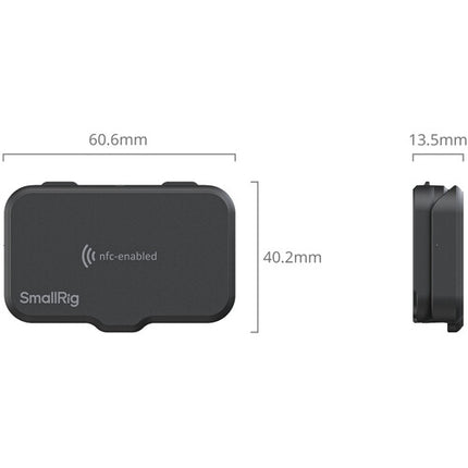 SmallRig Capucha Plegable para Pantalla DJI Osmo Pocket 3 4 con NFC