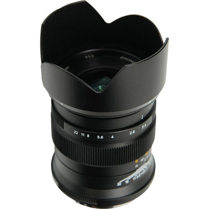 Mitakon Zhongyi Pittura 30mm f2.4 Lente Gran Angular para Hasselblad X con Parasol