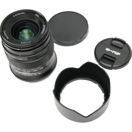 Mitakon Zhongyi Pittura 30mm f2.4 Lente Gran Angular para Hasselblad X con Parasol