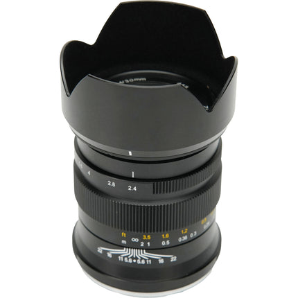 Mitakon Zhongyi Pittura 30mm f2.4 Lente Gran Angular para Hasselblad X con Parasol