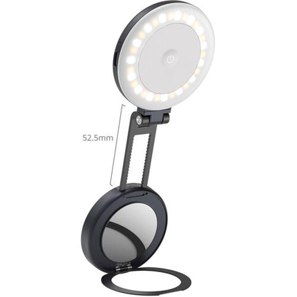 SmallRig M2 Luz LED Bicolor con Montura Magnética y Soporte para Teléfonos Ink Blue 2700-6500K 800mAh USB-C