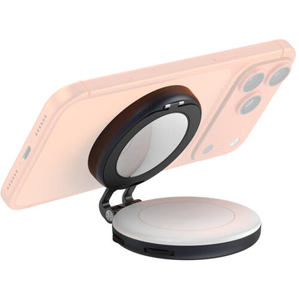 SmallRig M2 Luz LED Bicolor con Montura Magnética y Soporte para Teléfonos Ink Blue 2700-6500K 800mAh USB-C