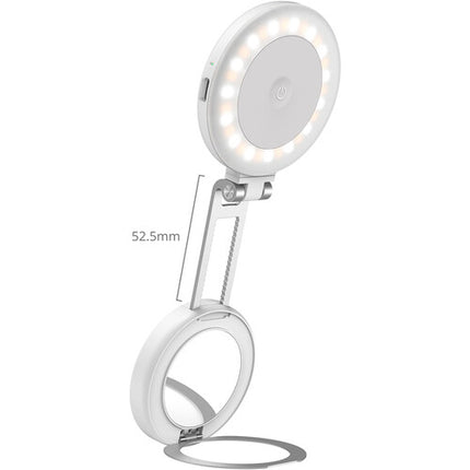 SmallRig M2 Luz LED Bicolor para Teléfonos 2700-6500K 800mAh Blanca
