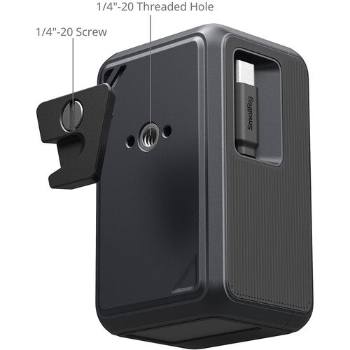 SmallRig Nano36 Power Bank Batería Portátil con Pantalla TFT y Cable USB-C Integrado