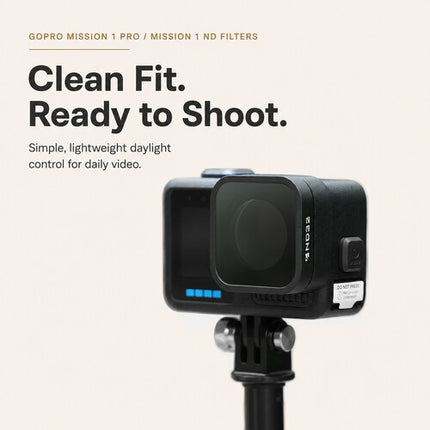 Freewell Kit Filtros ND8 ND16 ND32 ND64 para GoPro MISSION 1 PRO 4 piezas