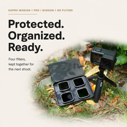 Freewell Kit Filtros ND8 ND16 ND32 ND64 para GoPro MISSION 1 PRO 4 piezas