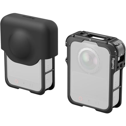 SmallRig Jaula para Cámara DJI Osmo 360 II Ultraligera con Cubierta de Silicona