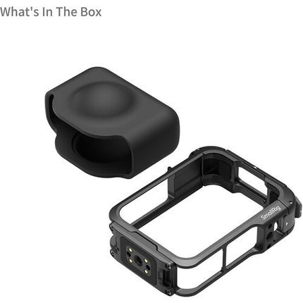 SmallRig Cage para Cámara DJI Osmo 360 II Advanced Edition Ultraligero 2 oz con Cubierta de Silicona