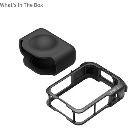 SmallRig Jaula para Cámara DJI Osmo 360 II Ultraligera con Cubierta de Silicona