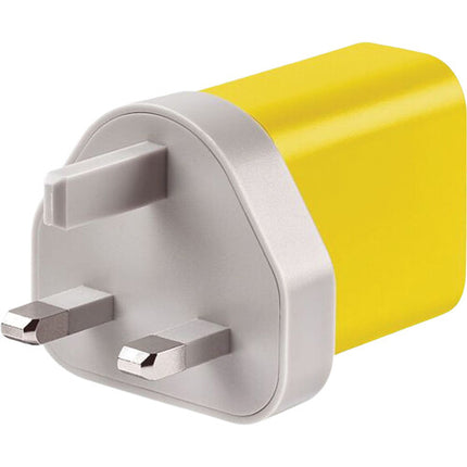 Worldwide Cargador USB-A 3 Puertos 21W con Enchufes y Estuche