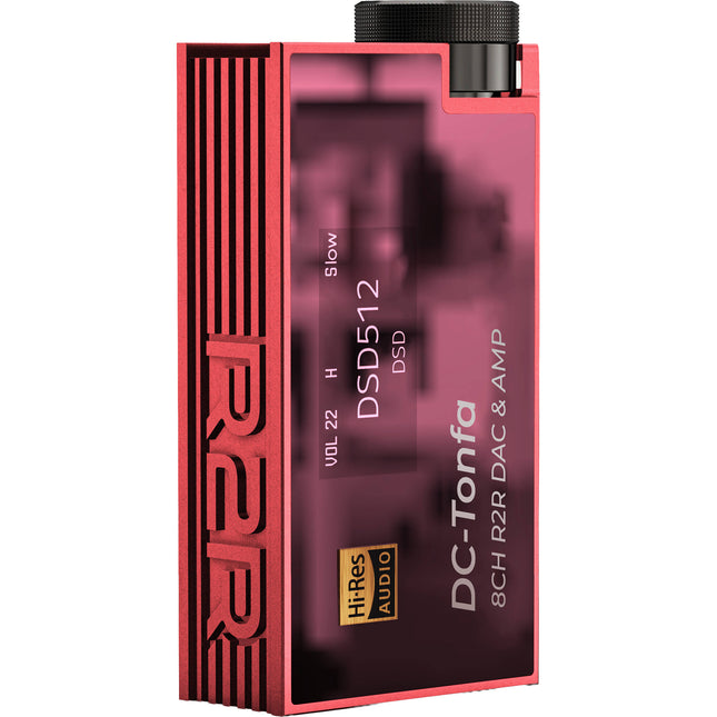 iBasso DC-Tonfa DAC y amplificador portátil rojo 800mW 24 bits