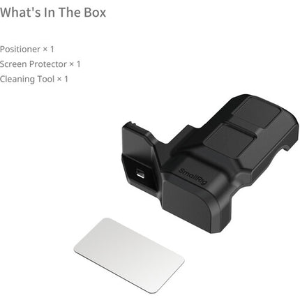 SmallRig Abrazadera para Gimbal DJI Osmo Pocket 4P con Protector de Cristal Templado