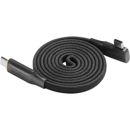 SmallRig Cable USB-C 2.0 Magnético Autoenrollable 100W 1.2m Nylon