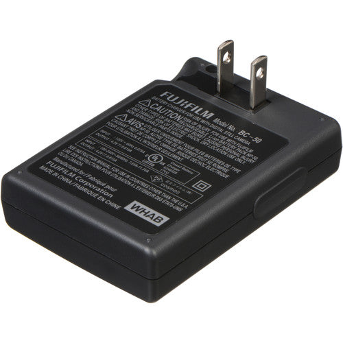 Cargador FUJIFILM BC-50B para batería NP-50 con indicador LED