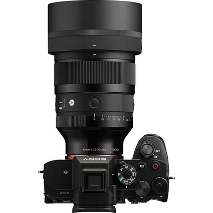Sigma 85mm f/1.2 DG Art Lente para Sony E Full Frame f/1.2-16 82mm