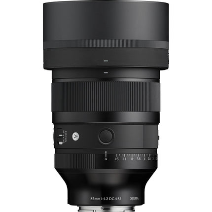 Sigma 85mm f/1.2 DG Art Lente para Sony E Full Frame f/1.2-16 82mm