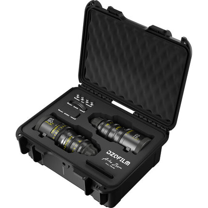 DZOFilm Arles Zoom T2.6 FF Cine Pack 25-75mm y 65-180mm PL EF