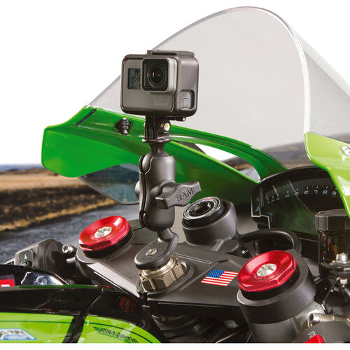RAM Mounts Brazo Doble para Bolas B Tamaño 2.42 Pulgadas 2 lb