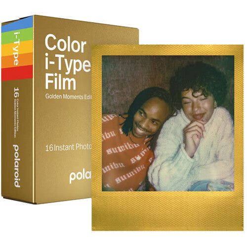 Polaroid Color i-Type Película Instantánea Golden Moments 16 Exposiciones ISO 640 3.1x3.1