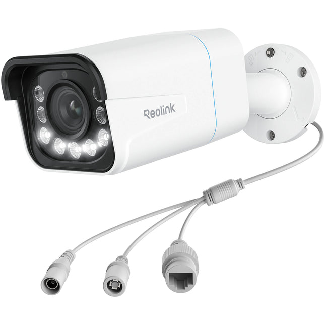 Reolink P430 Cámara Exterior 8MP 4K UHD Zoom Óptico 5x Blanca