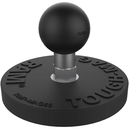 RAM Mounts Base de 66mm con Bola B-Size 1 Pulgada Capacidad 2 lb
