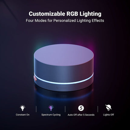 Fosi Audio VOL20 Control de Volumen Bluetooth 2 Pulgadas USB-C