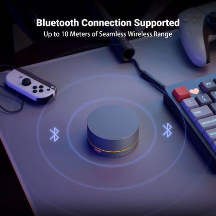 Fosi Audio VOL20 Control de Volumen Bluetooth 2 Pulgadas USB-C