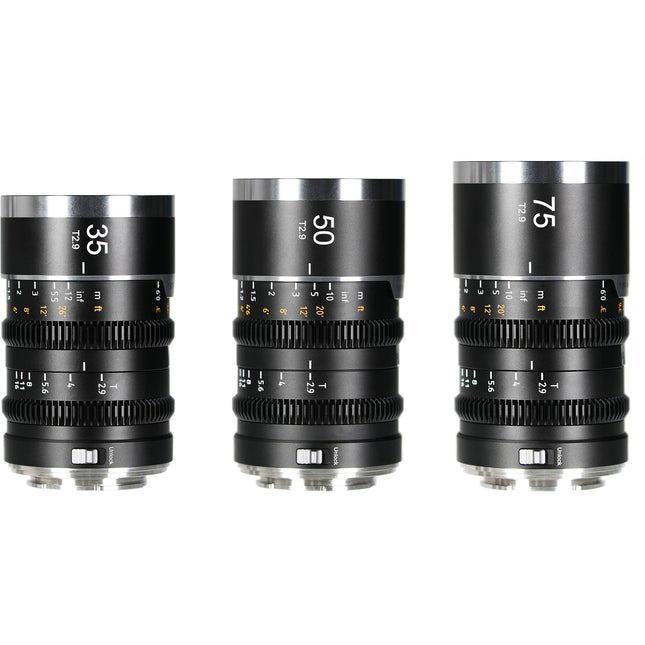 Sirui Saturn V2 T2.9 1.6x Set de 3 Lentes Anamórficos Full Frame Canon RF