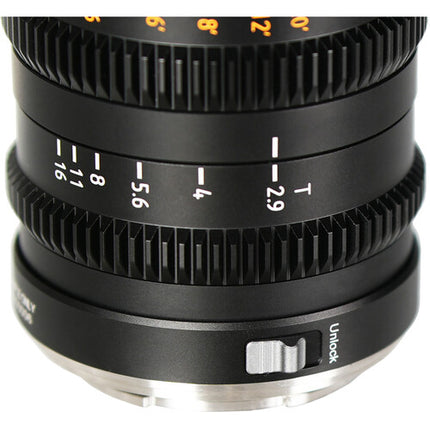 Sirui Saturn V2 T2.9 1.6x Juego de 3 Lentes Anamórficos Full Frame Sony E