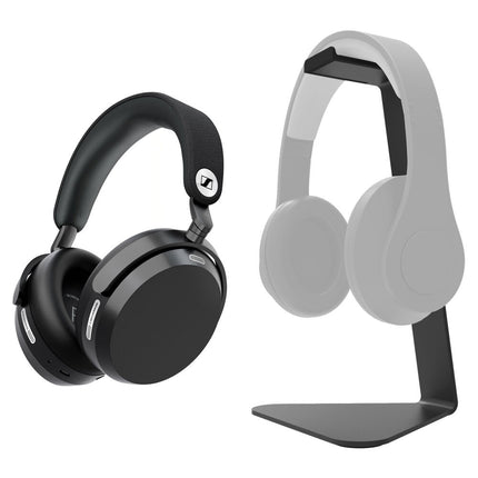 Sennheiser Momentum 5 Adapt Auriculares Inalámbricos Bluetooth con Cancelación de Ruido y Soporte Kanto Living Negro