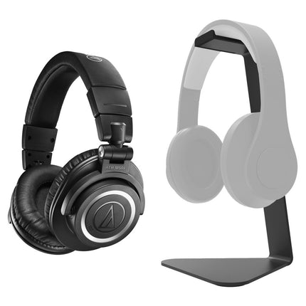 Audio-Technica ATH-M50xBT2 Auriculares Inalámbricos 45mm 50h Batería Kit con Soporte Negro