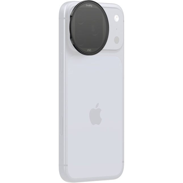 SmallRig CO-F1 Filtro VND Clip-On para iPhone 18 Pro y 18 Pro Max Control Variable 1-5 Stops