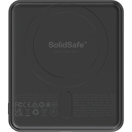 BMX SolidSafe Duo 5K Power Bank 5000mAh 20W USB-C 15W Qi Magnético