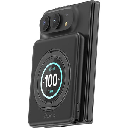 BMX SolidSafe Duo 5K Power Bank 5000mAh 20W USB-C 15W Qi Magnético