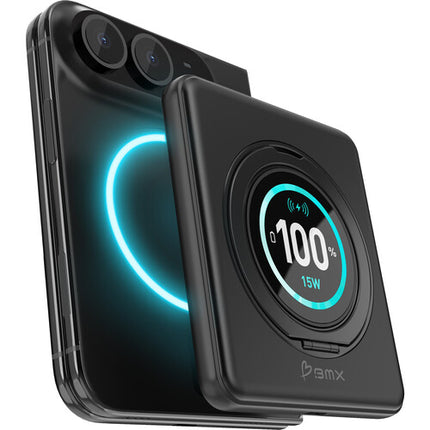 BMX SolidSafe Duo 5K Power Bank 5000mAh 20W USB-C 15W Qi Magnético