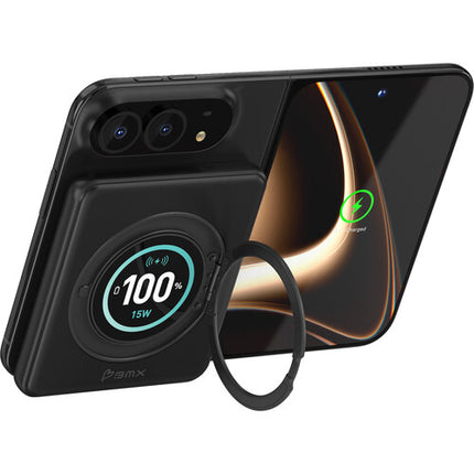 BMX SolidSafe Duo 5K Power Bank 5000mAh 20W USB-C 15W Qi Magnético