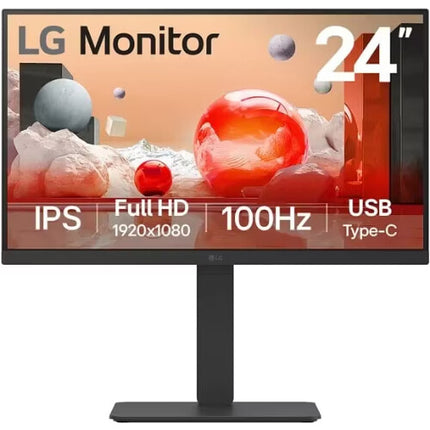 LG 24BA650-I Monitor 23.8" Full HD IPS 100 Hz USB-C 65W
