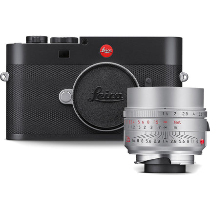 Leica M EV1 Cámara sin Espejo 60MP con Lente Summilux-M 35mm f/1.4 ASPH Silver