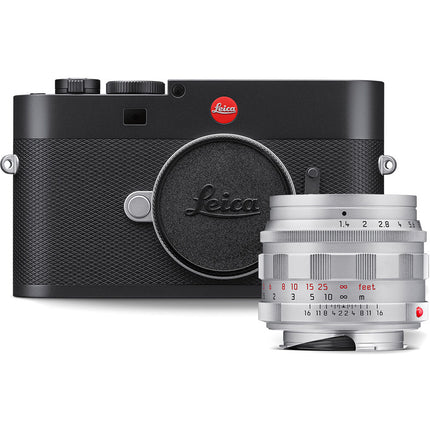 Leica M EV1 Cámara Sin Espejo 60MP con Lente Summilux-M 50mm f/1.4 Plata