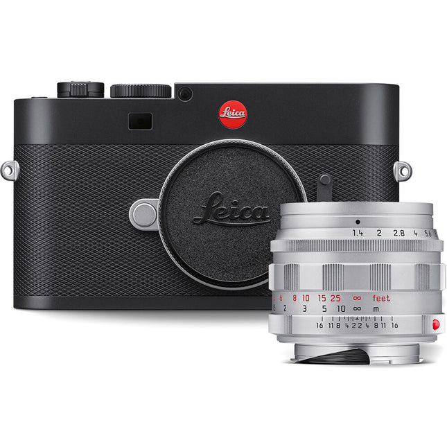 Leica M EV1 Cámara Sin Espejo 60MP con Lente Summilux-M 50mm f/1.4 Plata