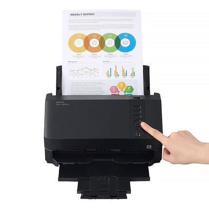 Ricoh SP-2240N Escáner de Documentos Dúplex 600 dpi 40 ppm con ADF de 80 hojas