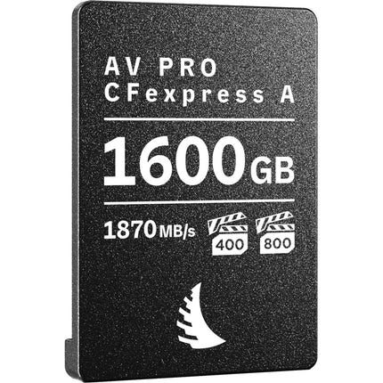 Angelbird 1600GB AV PRO MK3 Tarjeta de Memoria CFexpress v4 Tipo A 1870 MB/s Lectura 1850 MB/s Escritura