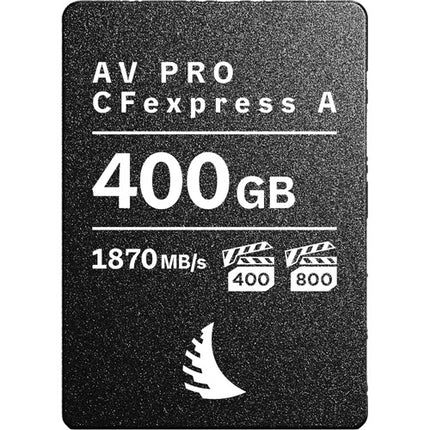 Angelbird 400GB AV PRO MK3 Tarjeta de Memoria CFexpress v4 Tipo A 1870 MB/s Lectura 1160 MB/s Escritura