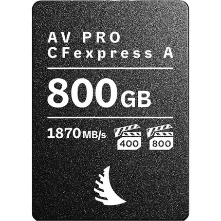Angelbird 800GB AV PRO MK3 Tarjeta de Memoria CFexpress v4 Tipo A 1870 MB/s Lectura 1830 MB/s Escritura