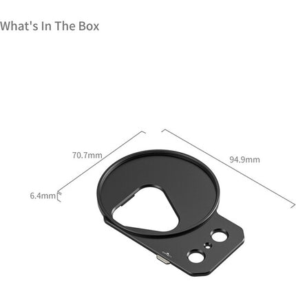 SmallRig Adaptador de Filtro Rosca 67mm para iPhone 18 Pro Max en Aluminio