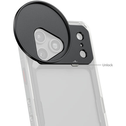 SmallRig Adaptador de Filtro Rosca 67mm para iPhone 18 Pro Max en Aluminio